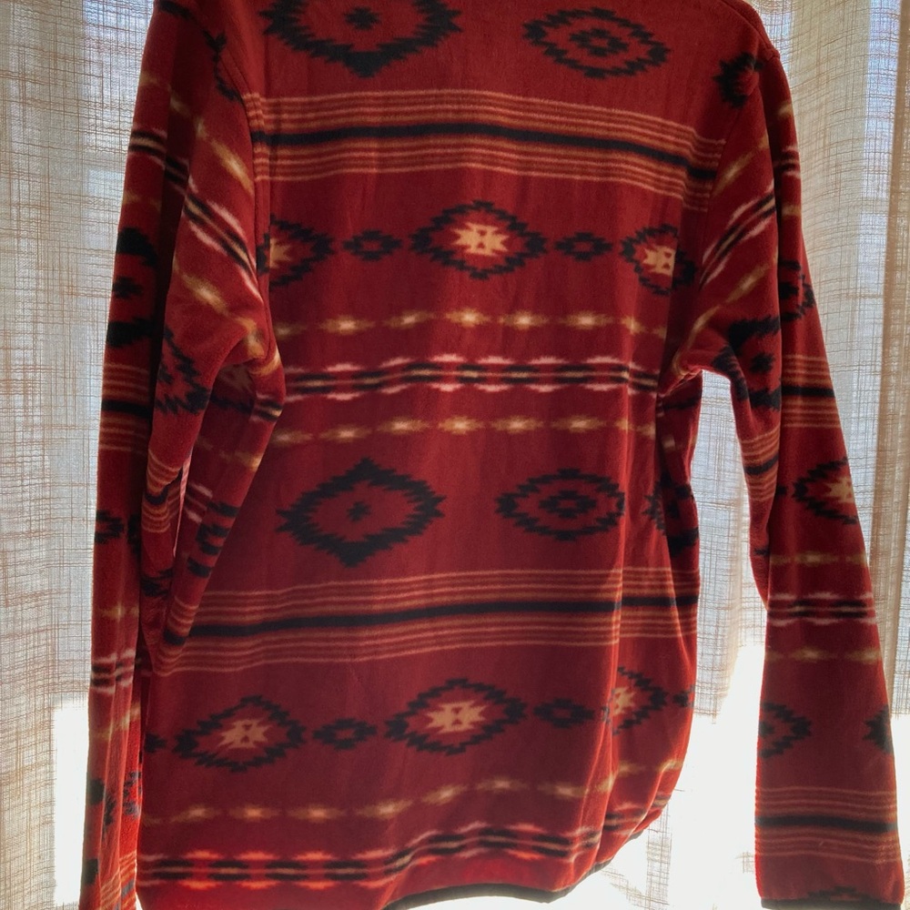 Cinch Red Aztec Jacket - Picture 2 of 4